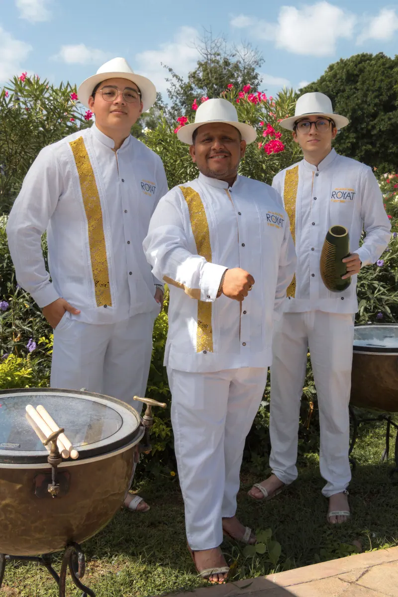 Sección de percusiones con timbales